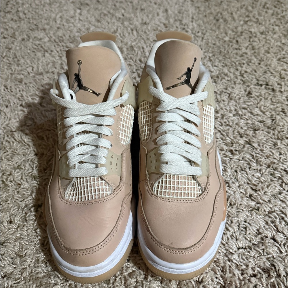 Air Jordan Sneakers in Beige and White